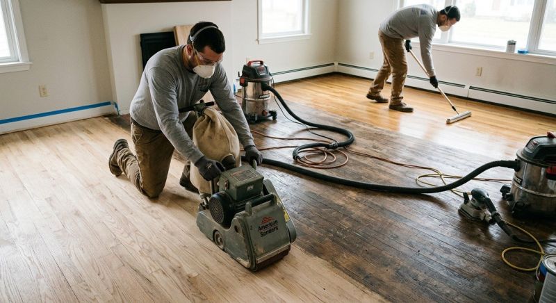 Wood Floor Refinishing Service
